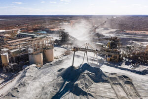 open pit mine