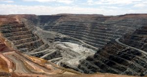 open-pit mine